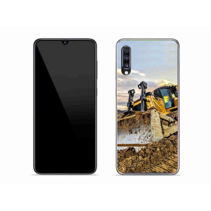 Gélový kryt mmCase na mobil Samsung Galaxy A70 - bager