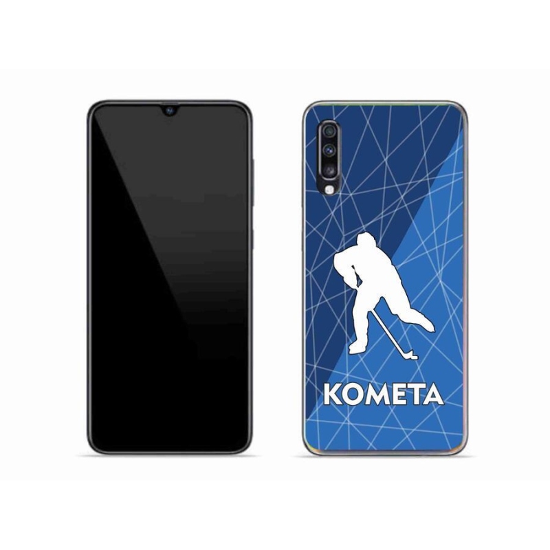 Gélový kryt mmCase na mobil Samsung Galaxy A70 - Kometa