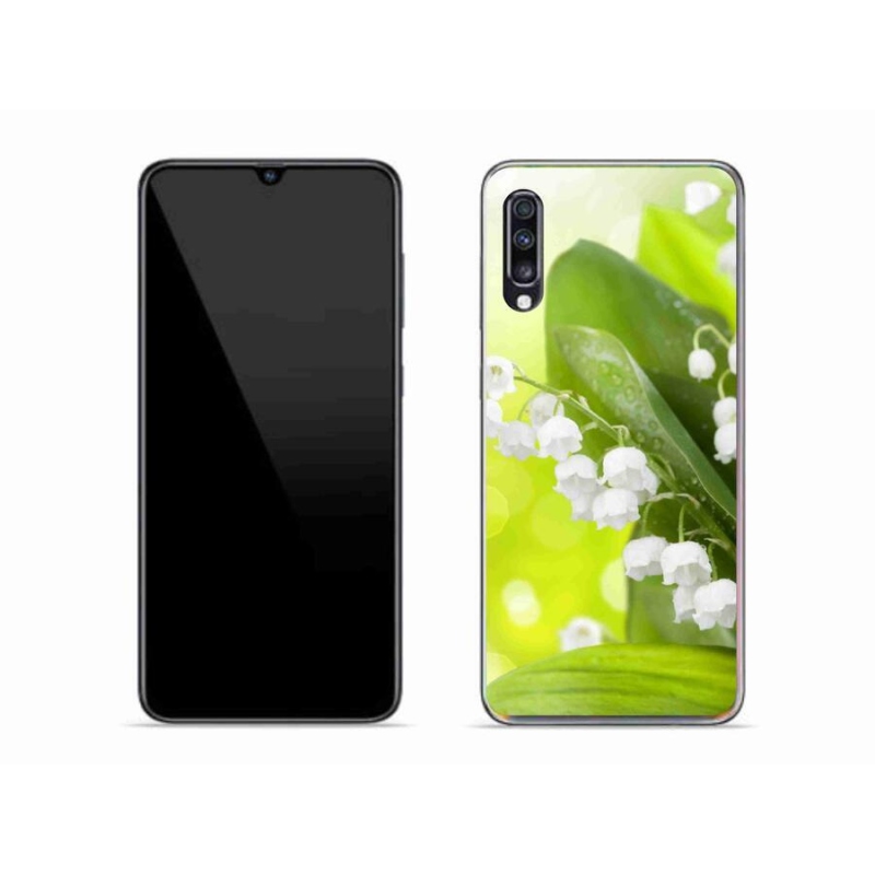 Gélový kryt mmCase na mobil Samsung Galaxy A70 - konvalinka