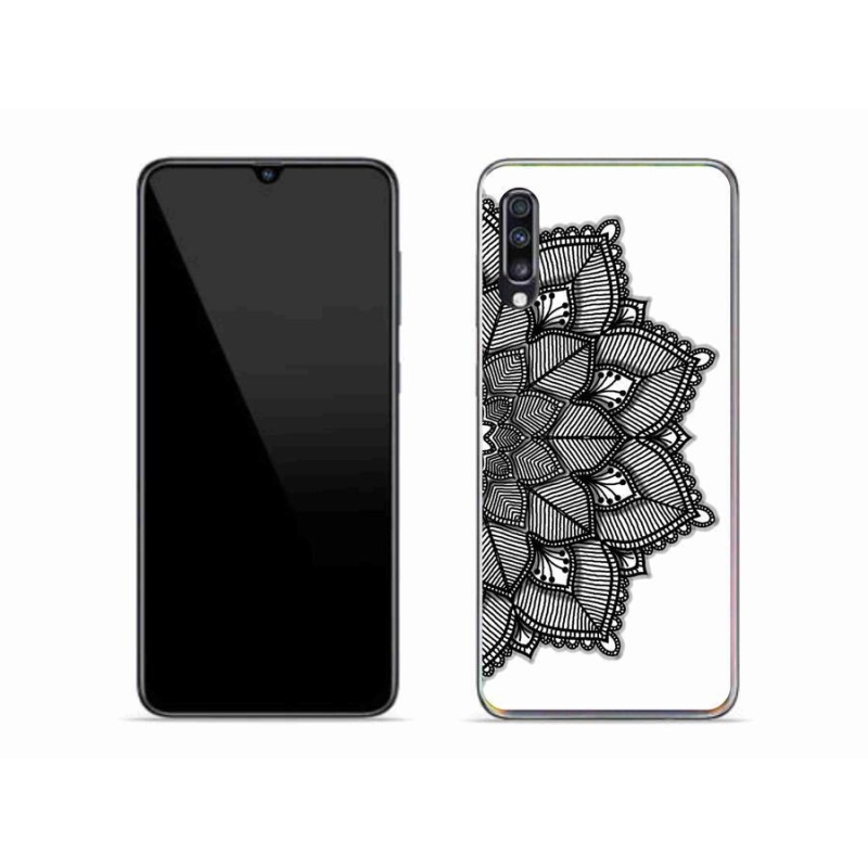 Gelový kryt mmCase na mobil Samsung Galaxy A70 - mandala