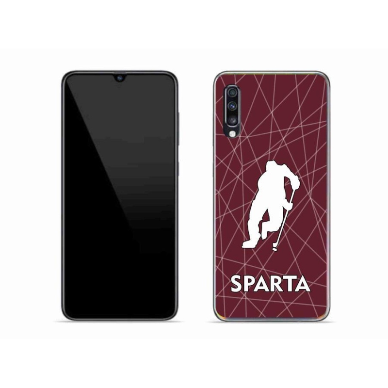 Gélový kryt mmCase na mobil Samsung Galaxy A70 - Sparta