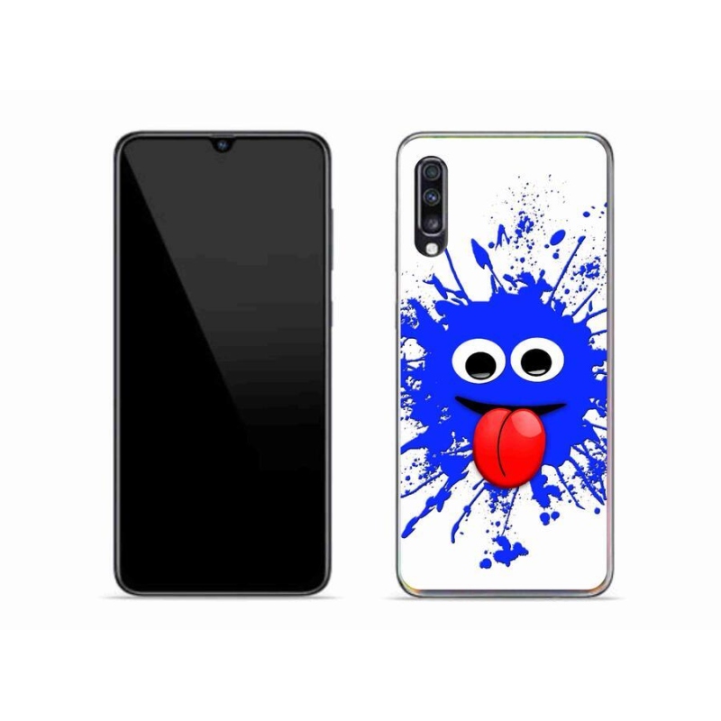 Gelový kryt mmCase na mobil Samsung Galaxy A70 - strašidlo