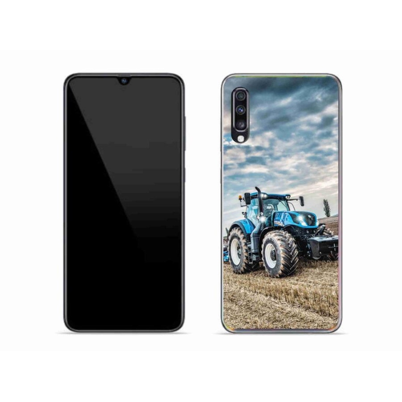 Gélový kryt mmCase na mobil Samsung Galaxy A70 - traktor 2