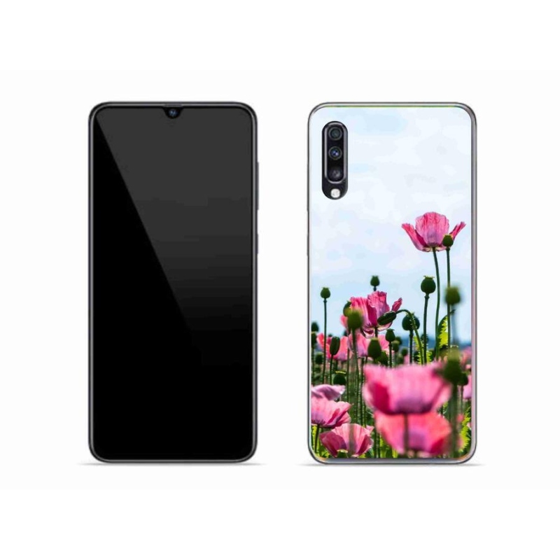 Gelový kryt mmCase na mobil Samsung Galaxy A70 - vlčí mák