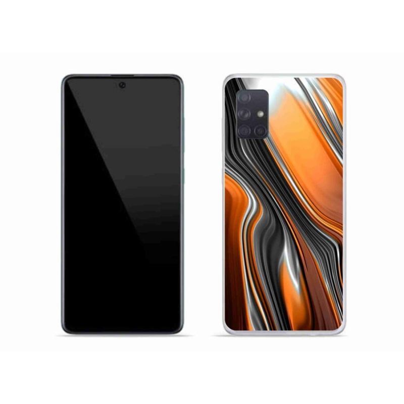 Gélový kryt mmCase na mobil Samsung Galaxy A71 - abstrakt 3