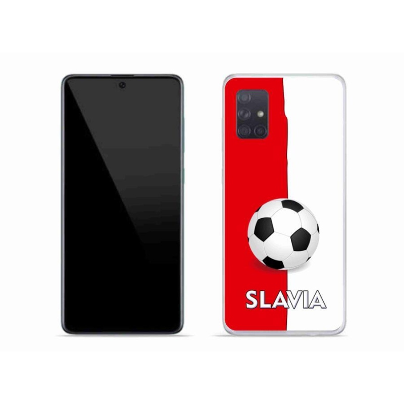 Gélový kryt mmCase na mobil Samsung Galaxy A71 - futbal 2