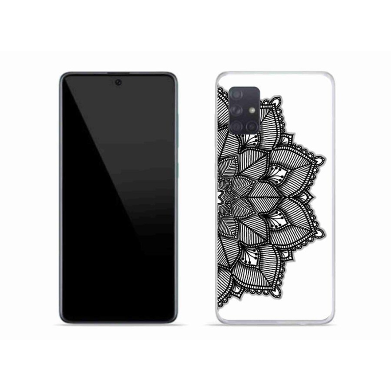 Gélový kryt mmCase na mobil Samsung Galaxy A71 - mandala