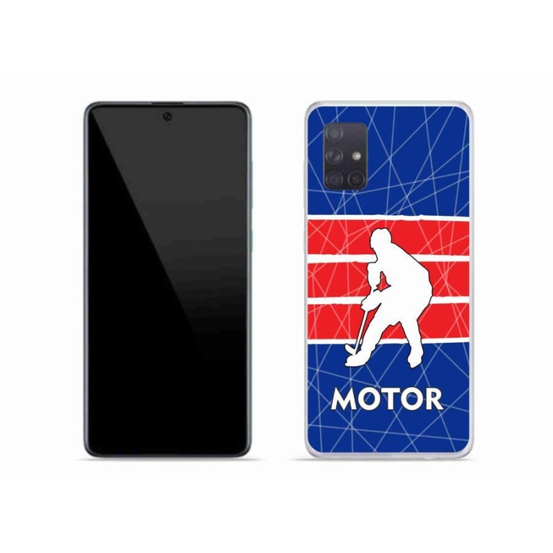 Gélový kryt mmCase na mobil Samsung Galaxy A71 - Motor