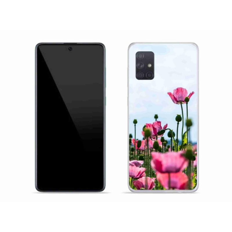 Gélový kryt mmCase na mobil Samsung Galaxy A71 - vlčí mak