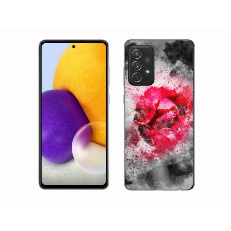 Gélový kryt mmCase na mobil Samsung Galaxy A72/A72 5G - abstrakt 9