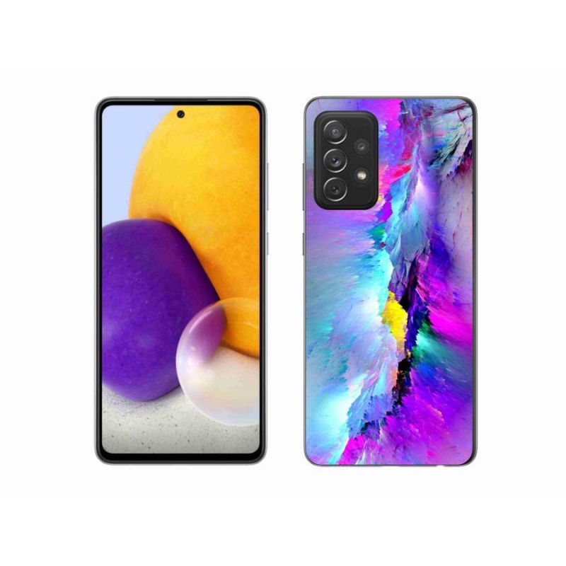 Gélový kryt mmCase na mobil Samsung Galaxy A72 / A72 5G - abstrakt