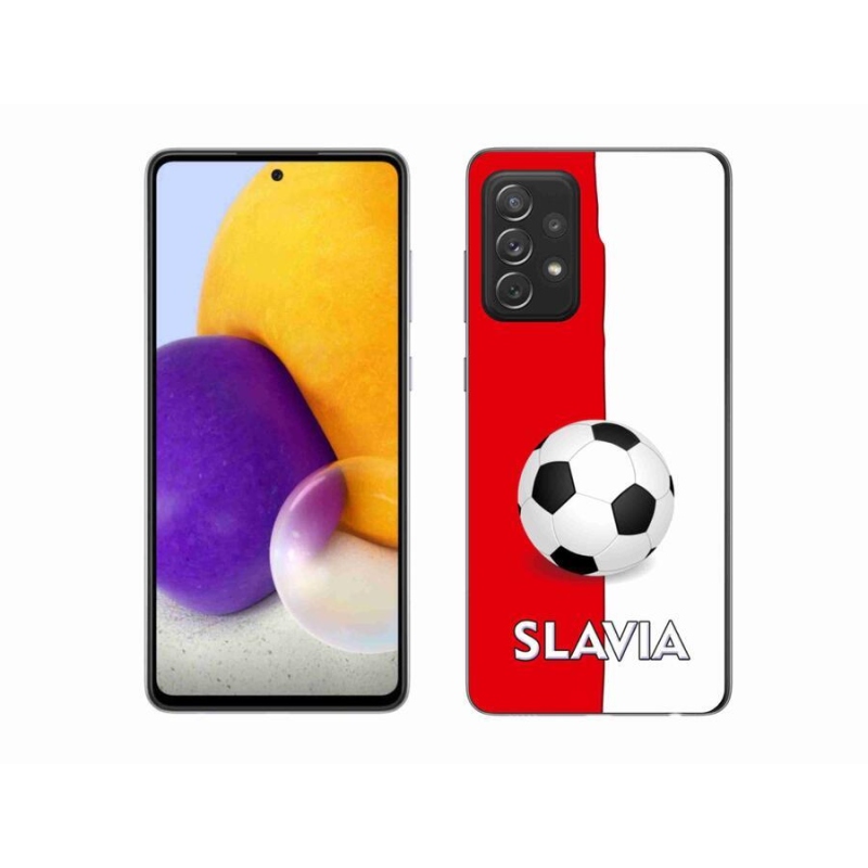 Gélový kryt mmCase na mobil Samsung Galaxy A72 / A72 5G - futbal 2