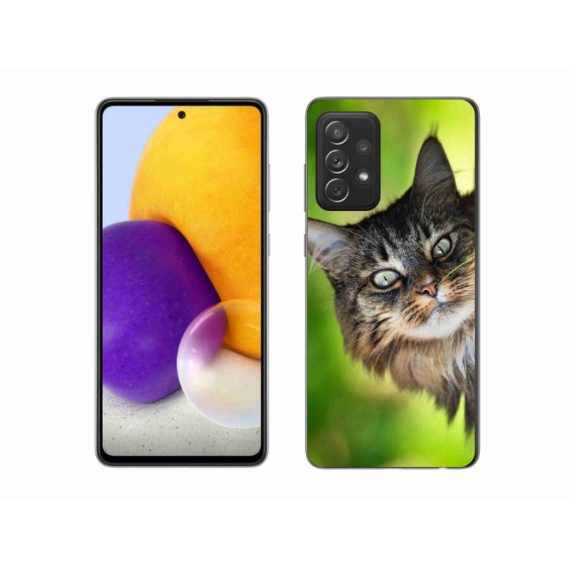 Gélový kryt mmCase na mobil Samsung Galaxy A72/A72 5G - mačka 3