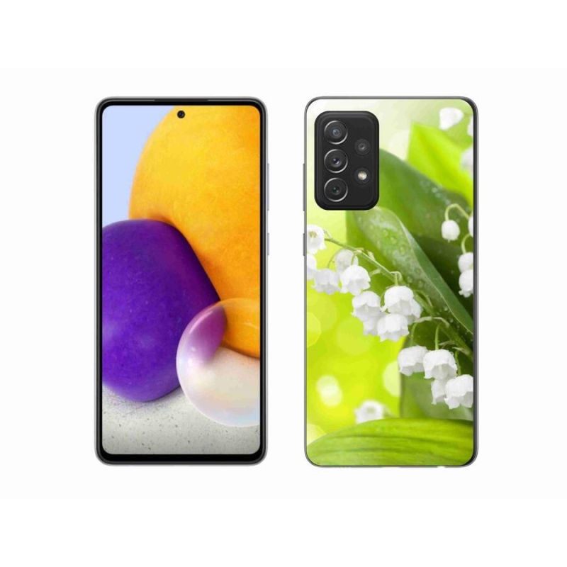 Gélový kryt mmCase na mobil Samsung Galaxy A72 / A72 5G - konvalinka