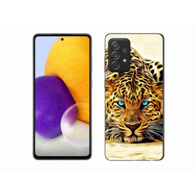 Gélový kryt mmCase na mobil Samsung Galaxy A72/A72 5G - kreslený tiger