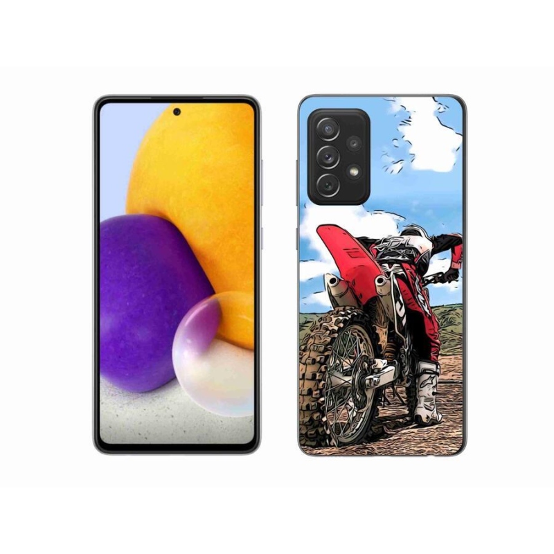 Gélový kryt mmCase na mobil Samsung Galaxy A72 / A72 5G - moto