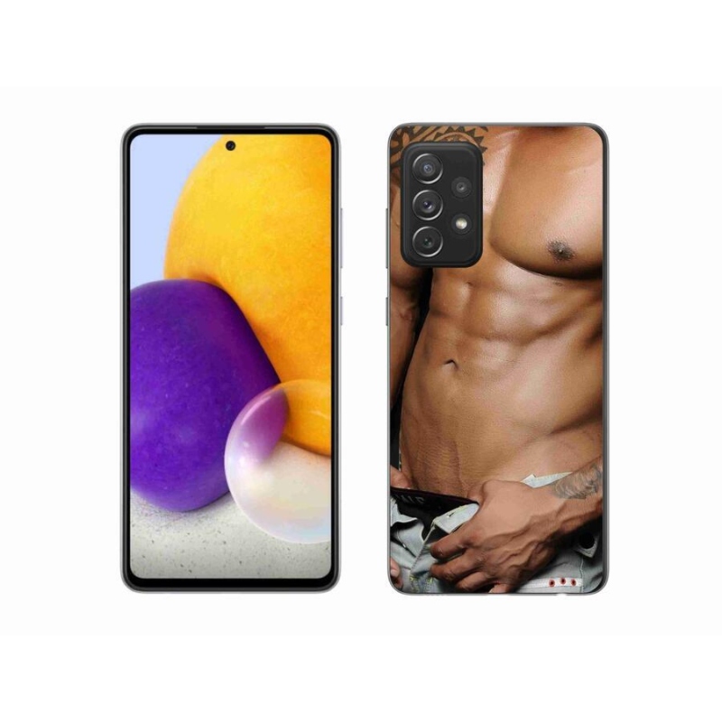 Gélový kryt mmCase na mobil Samsung Galaxy A72 / A72 5G - sexy muž