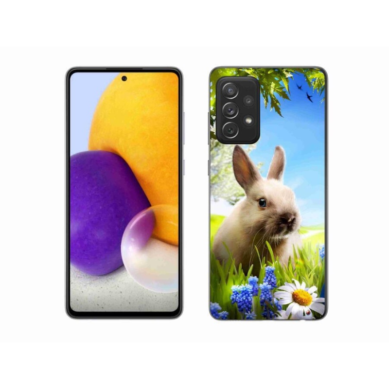 Gélový kryt mmCase na mobil Samsung Galaxy A72/A72 5G - zajačik