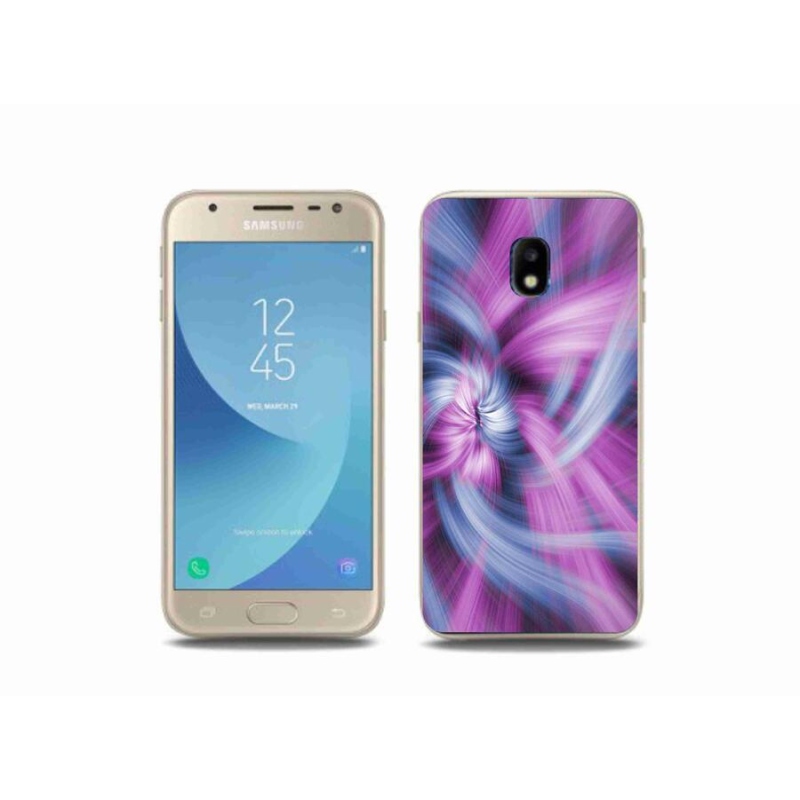 Gélový kryt mmCase na mobil Samsung Galaxy J3 (2017) - abstrakt 12