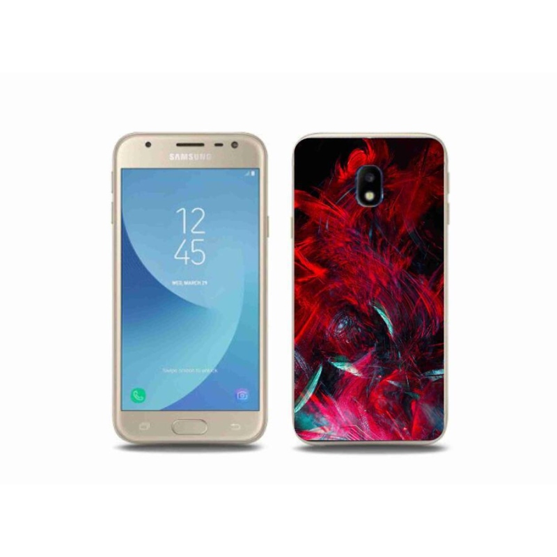 Gélový kryt mmCase na mobil Samsung Galaxy J3 (2017) - abstrakt 16