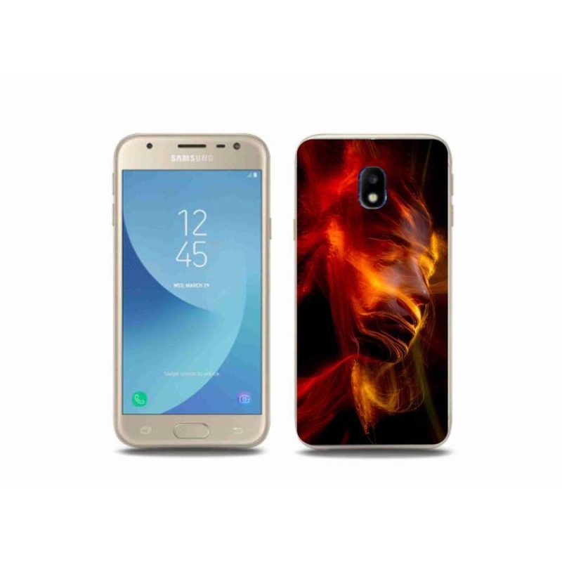 Gélový kryt mmCase na mobil Samsung Galaxy J3 (2017) - abstrakt 18