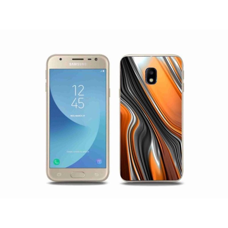 Gélový kryt mmCase na mobil Samsung Galaxy J3 (2017) - abstrakt 3