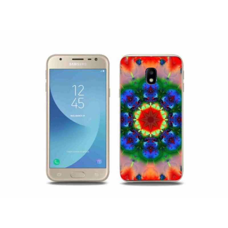 Gélový kryt mmCase na mobil Samsung Galaxy J3 (2017) - abstrakt 5