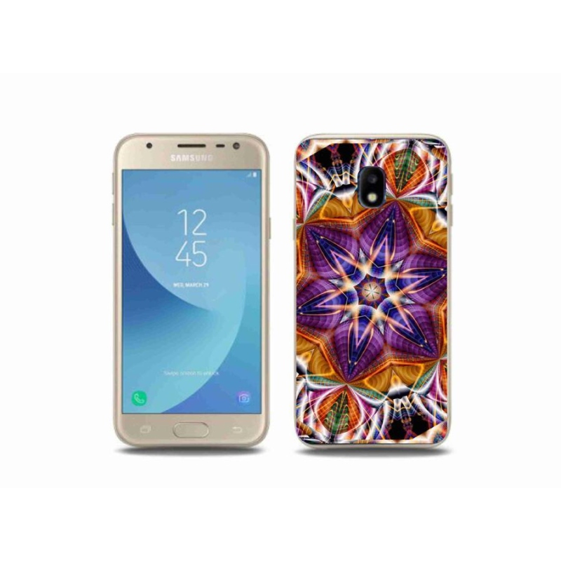 Gélový kryt mmCase na mobil Samsung Galaxy J3 (2017) - abstrakt 6