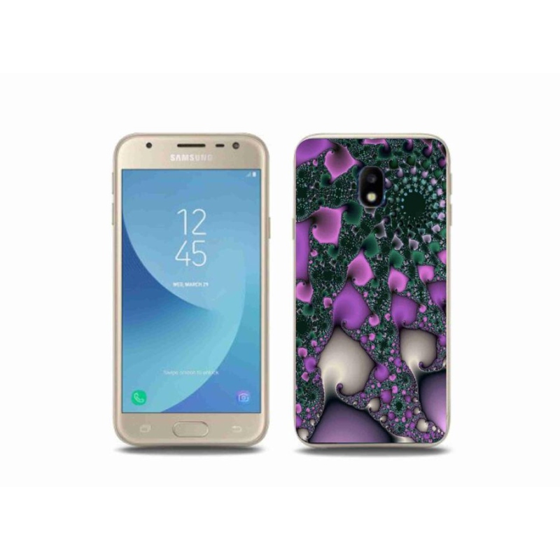 Gélový kryt mmCase na mobil Samsung Galaxy J3 (2017) - abstrakt 7