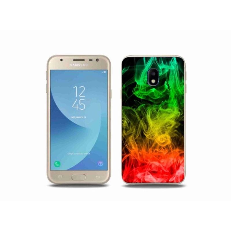 Gélový kryt mmCase na mobil Samsung Galaxy J3 (2017) - abstraktné vzor 7