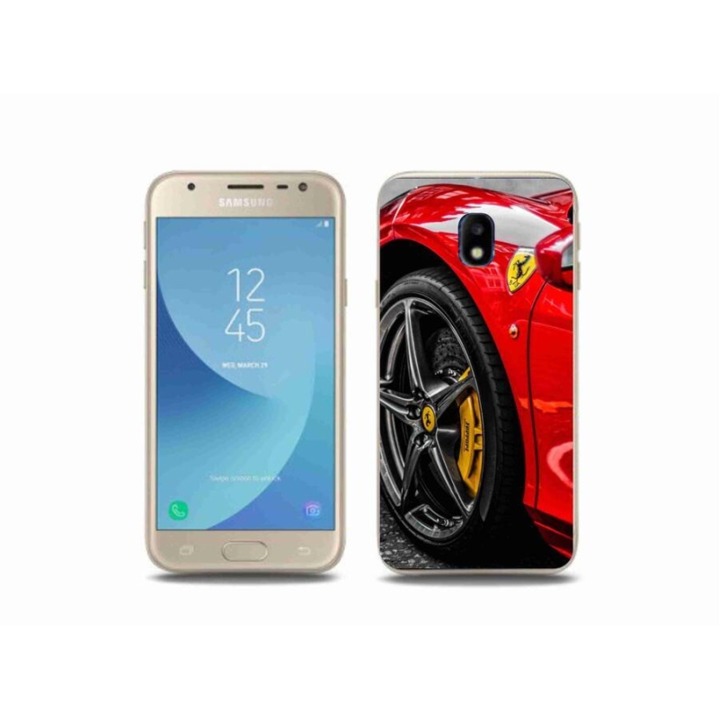 Gélový kryt mmCase na mobil Samsung Galaxy J3 (2017) - auto 1