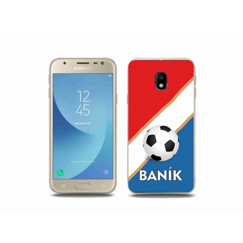 Gélový kryt mmCase na mobil Samsung Galaxy J3 (2017) - Baník