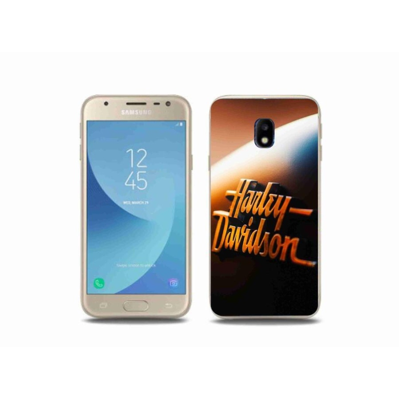 Gélový kryt mmCase na mobil Samsung Galaxy J3 (2017) - chopper