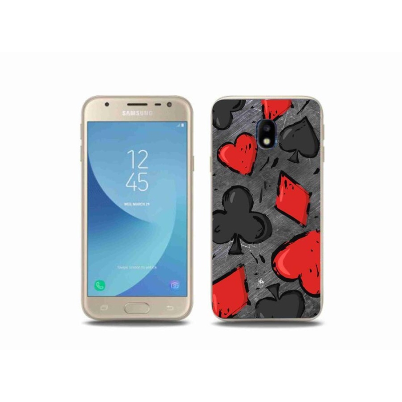 Gélový kryt mmCase na mobil Samsung Galaxy J3 (2017) - karta 1