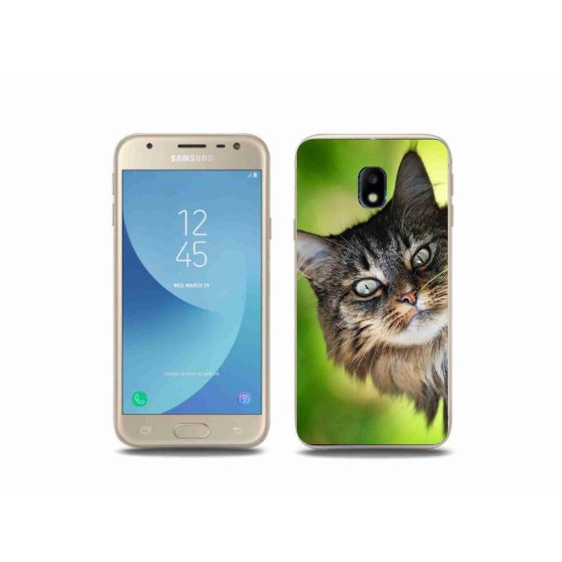 Gélový kryt mmCase na mobil Samsung Galaxy J3 (2017) - mačka 3