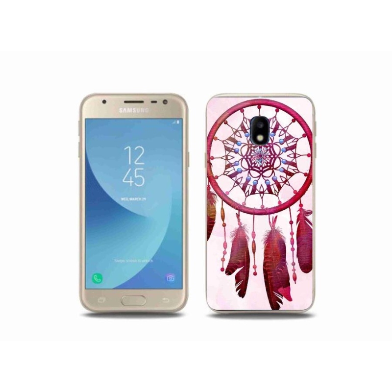 Gélový kryt mmCase na mobil Samsung Galaxy J3 (2017) - lapač snov