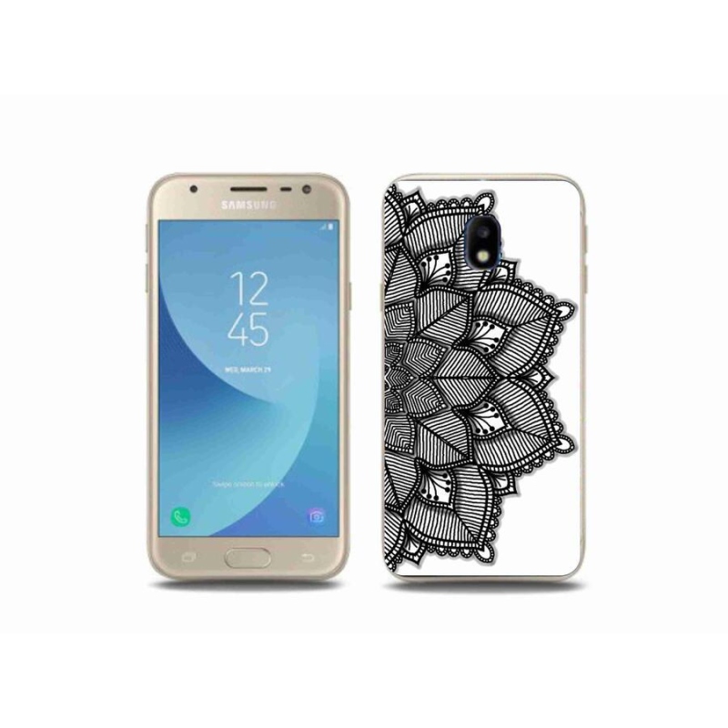 Gélový kryt mmCase na mobil Samsung Galaxy J3 (2017) - mandala