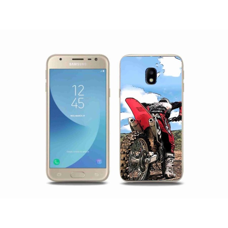 Gélový kryt mmCase na mobil Samsung Galaxy J3 (2017) - moto