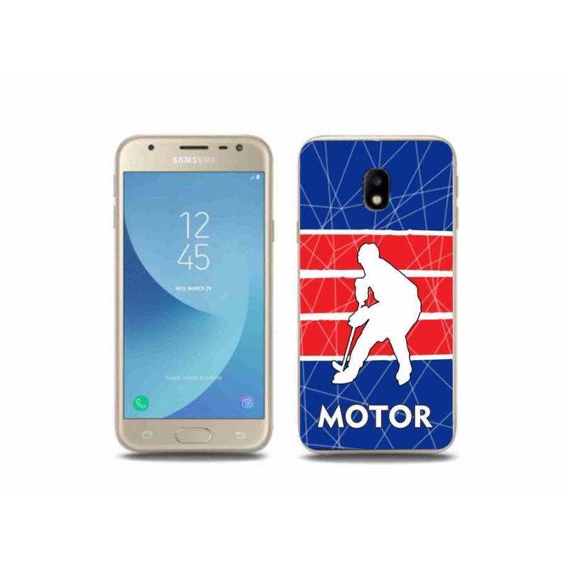 Gélový kryt mmCase na mobil Samsung Galaxy J3 (2017) - Motor