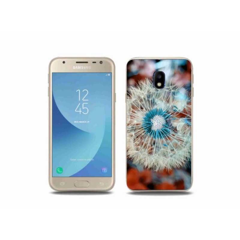 Gélový kryt mmCase na mobil Samsung Galaxy J3 (2017) - odkvitnuté púpava 1