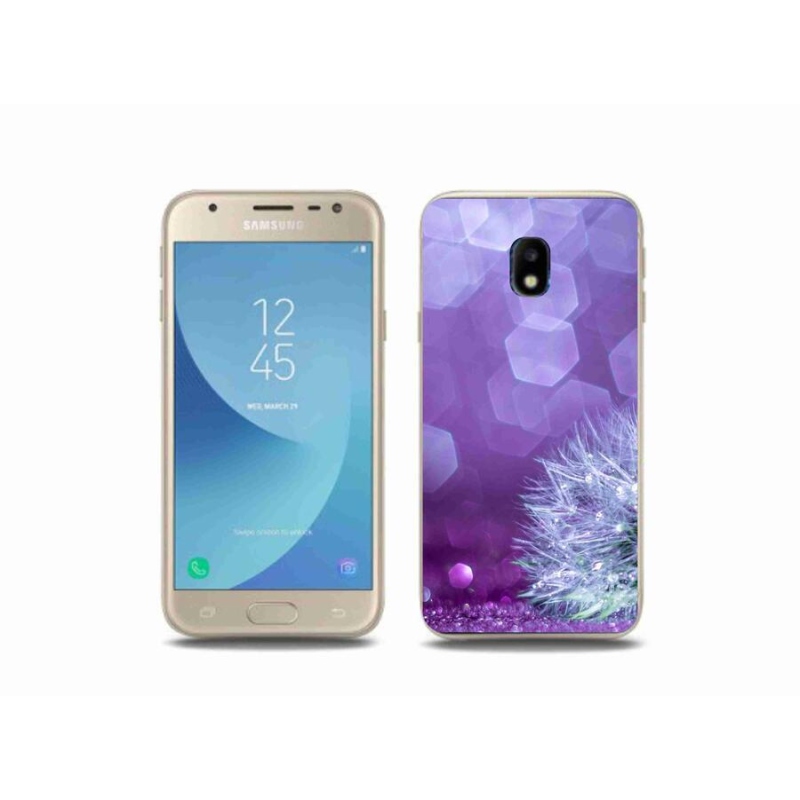 Gélový kryt mmCase na mobil Samsung Galaxy J3 (2017) - odkvitnuté púpava 2