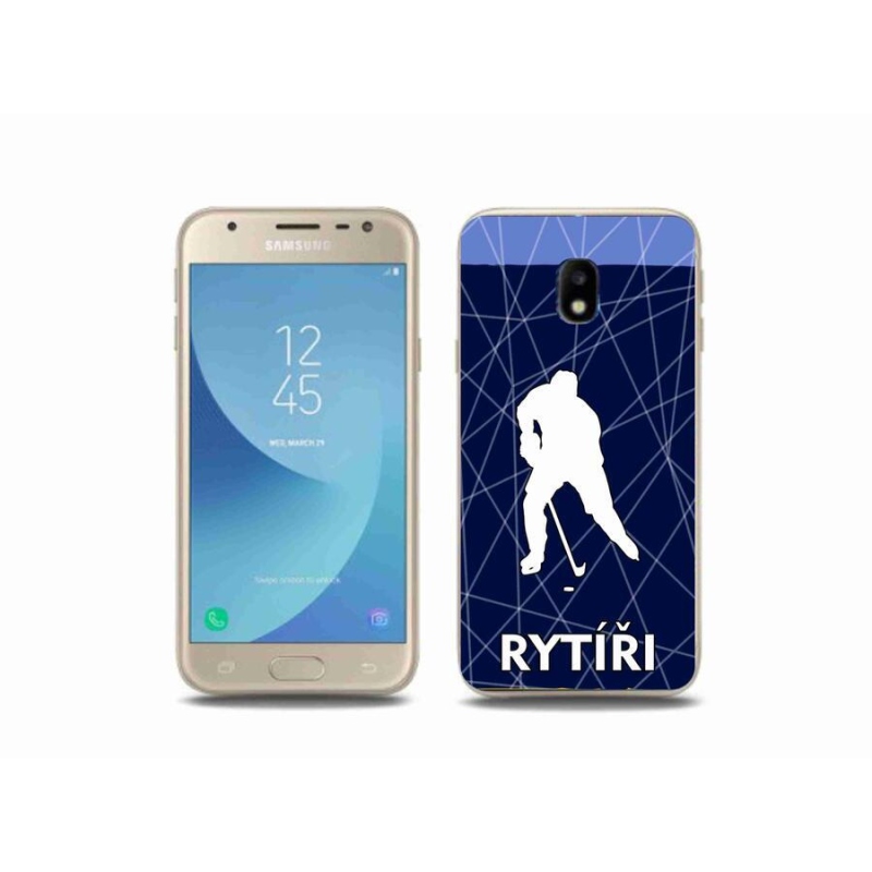 Gélový kryt mmCase na mobil Samsung Galaxy J3 (2017) - Rytieri