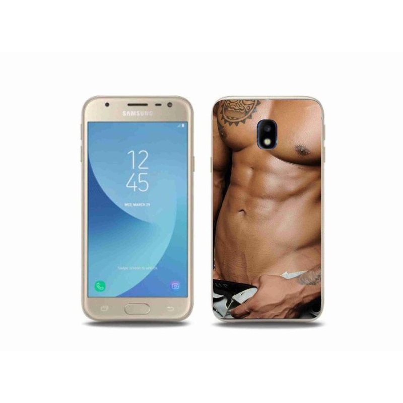 Gélový kryt mmCase na mobil Samsung Galaxy J3 (2017) - sexy muž