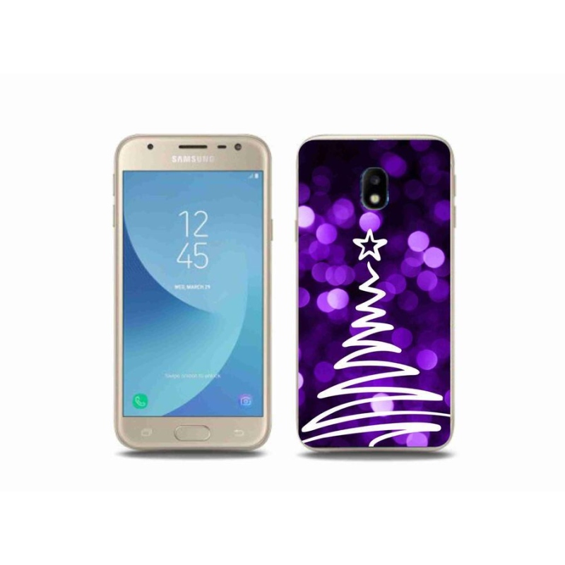 Gélový kryt mmCase na mobil Samsung Galaxy J3 (2017) - stromček