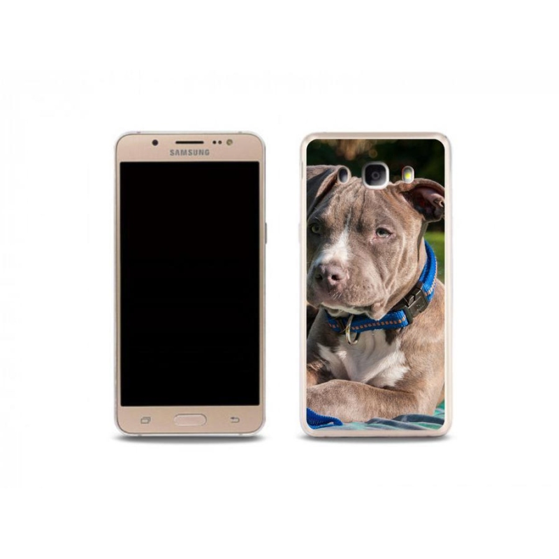 Gélový kryt mmCase na mobil Samsung Galaxy J5 (2016) - pitbull