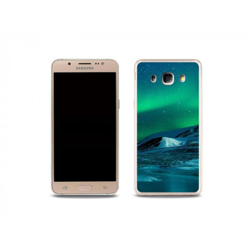 Gélový kryt mmCase na mobil Samsung Galaxy J5 (2016) - polárna žiara