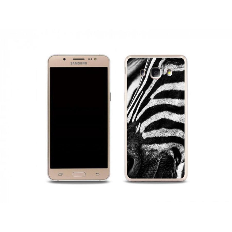 Gélový kryt mmCase na mobil Samsung Galaxy J5 (2016) - zebra