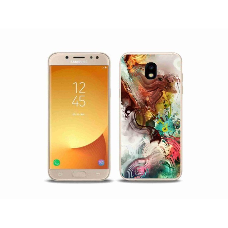 Gélový kryt mmCase na mobil Samsung Galaxy J5 (2017) - abstrakt 1