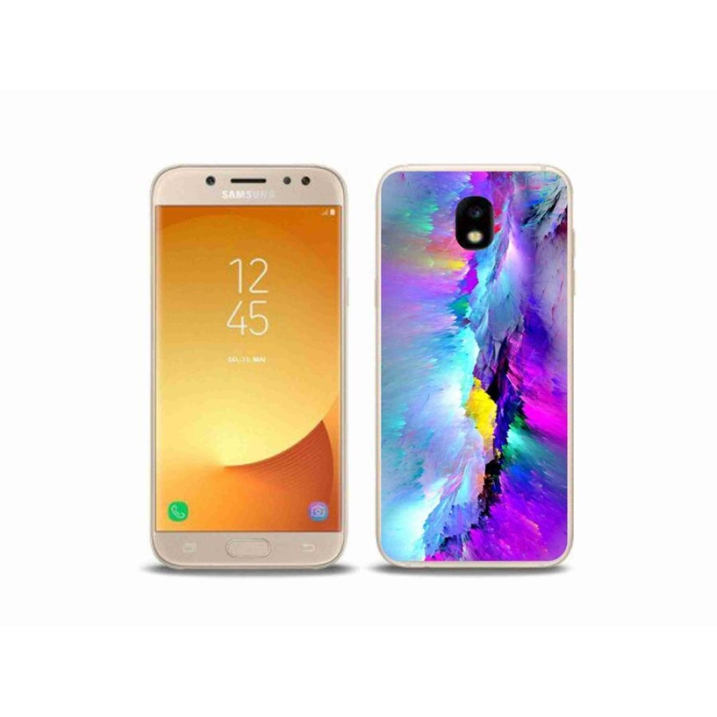 Gélový kryt mmCase na mobil Samsung Galaxy J5 (2017) - abstrakt