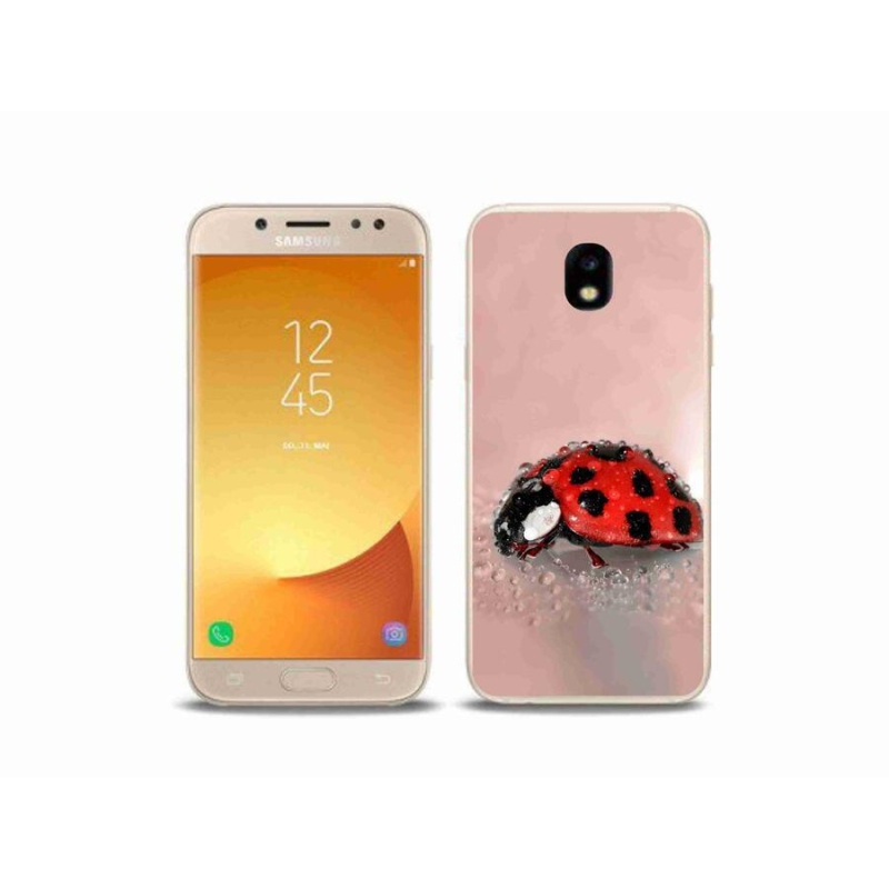 Gélový kryt mmCase na mobil Samsung Galaxy J5 (2017) - lienka